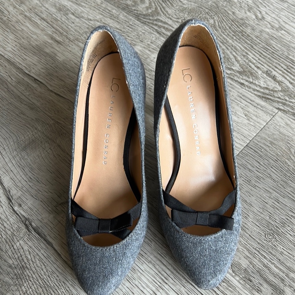 Lauren Conrad heels in grey